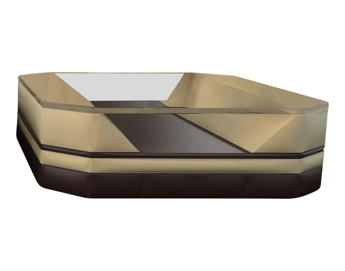Couchtisch Turino in Leder