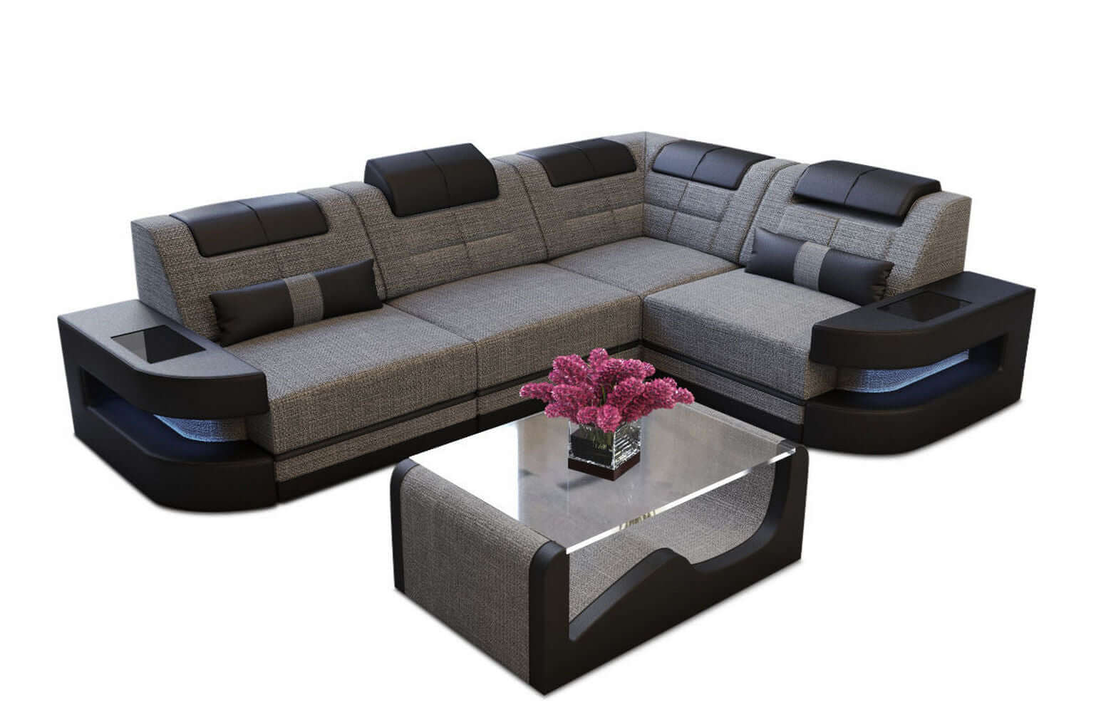 Polster Ecksofa Como L-Form - Modern & Bequem