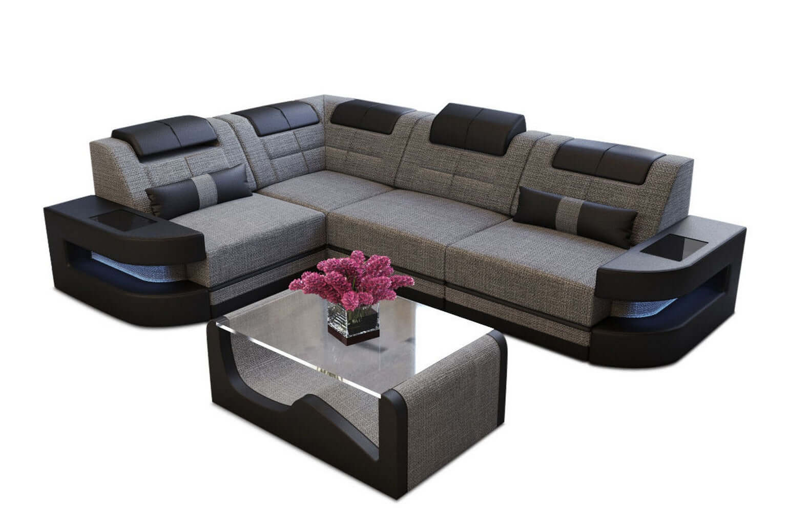 Polster Ecksofa Como L-Form - Modern & Bequem