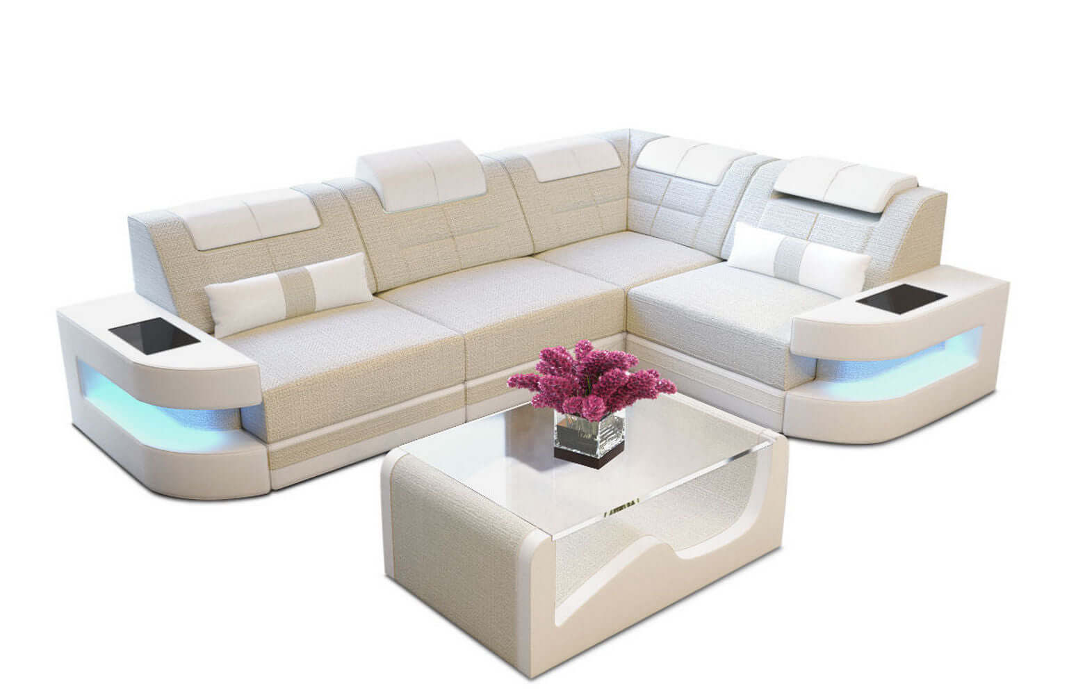 Polster Ecksofa Como L-Form - Modern & Bequem