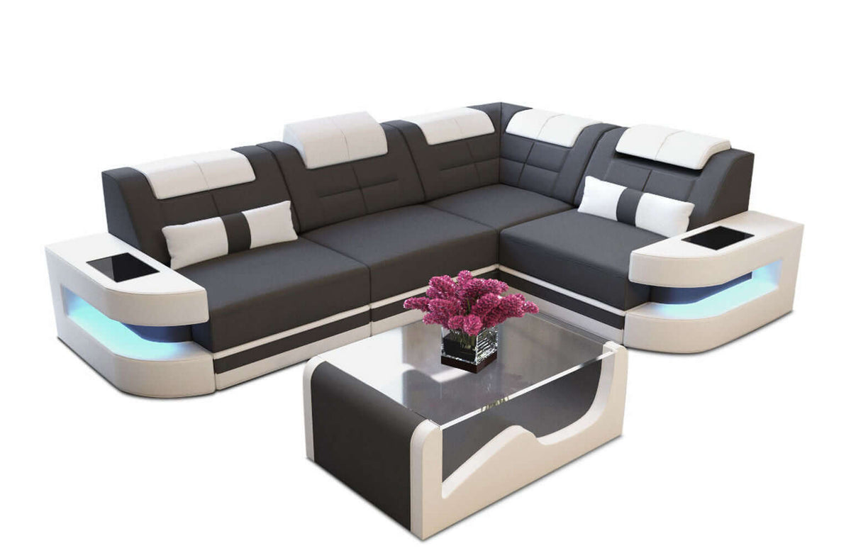 Stoff Ecksofa Como L-Form