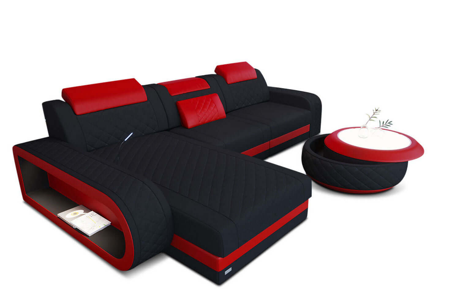 Stoffsofa Berlin L-Form