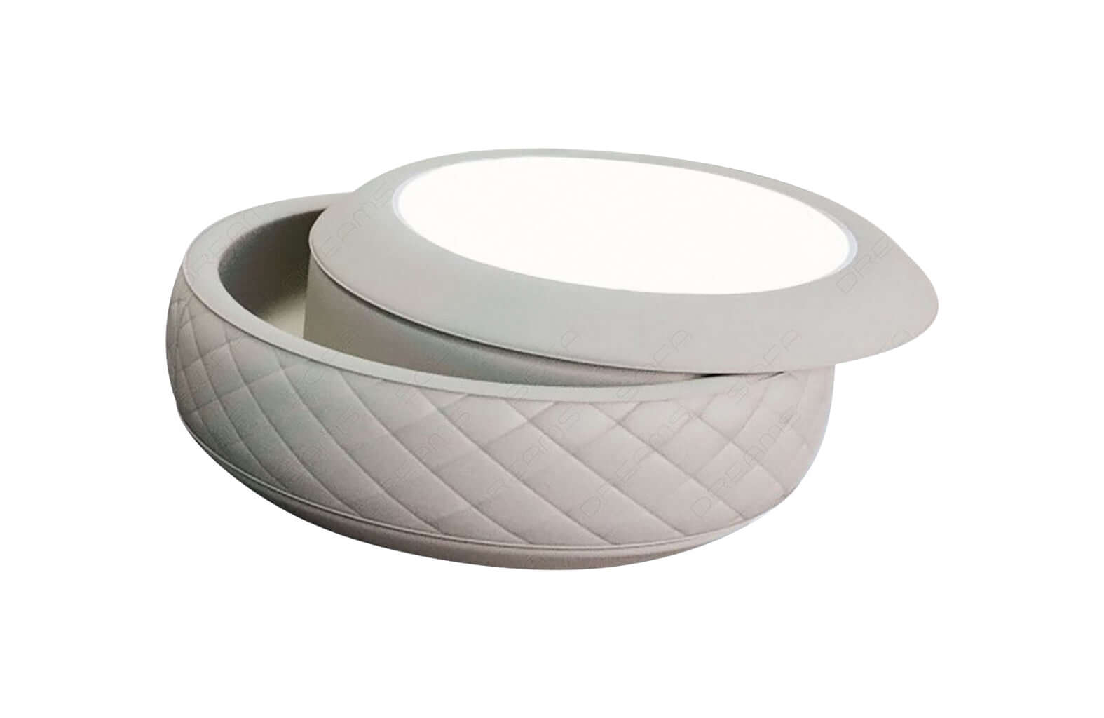 Couchtisch Berlin – Leder Design für Ihr Zuhause Beige