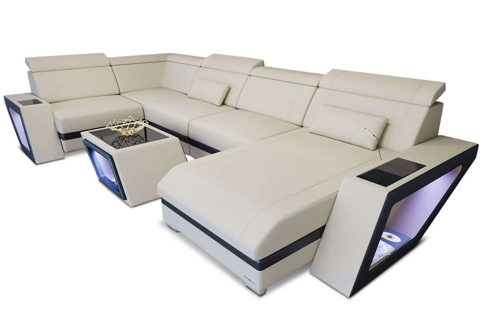 Stoff Wohnlandschaft Catania – Modern & Bequem