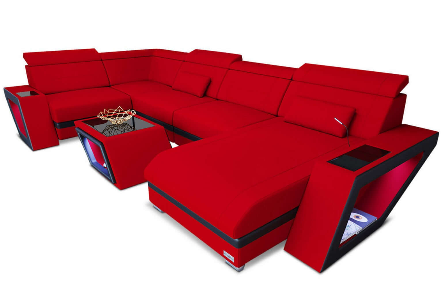 Stoff Wohnlandschaft Catania – Modern & Bequem