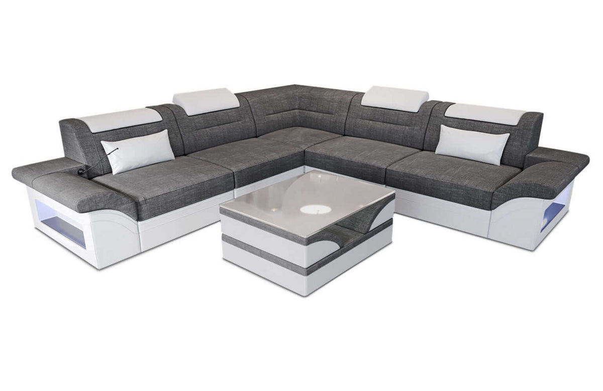 Stoff Ecksofa Brianza L-Form