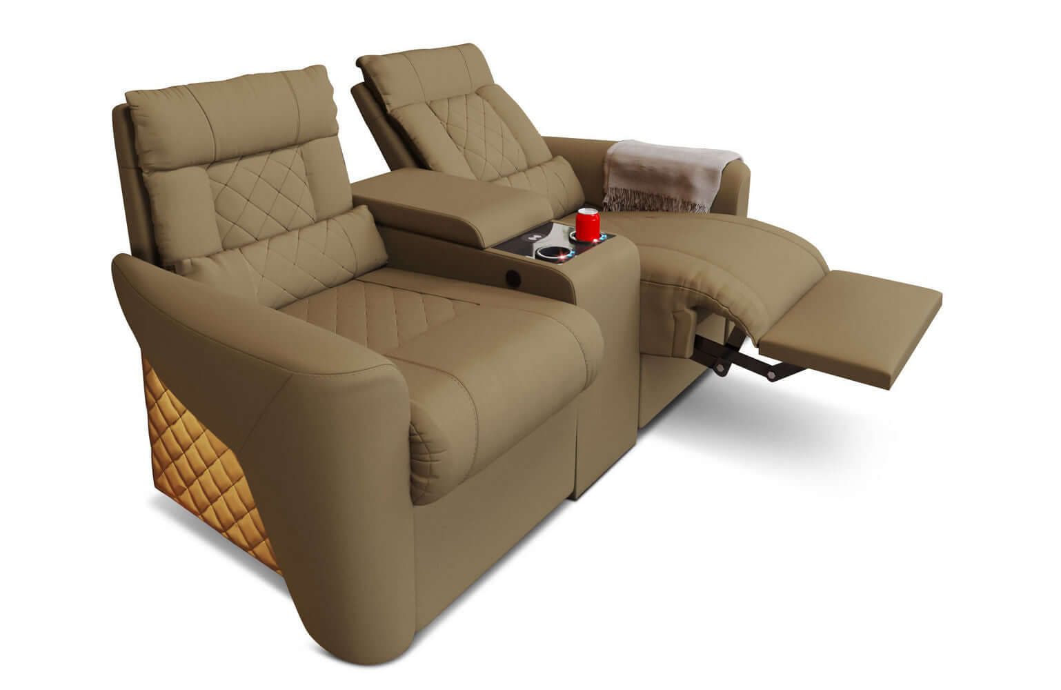 Sessel Kinosessel Relax für gemütliche cappuccino