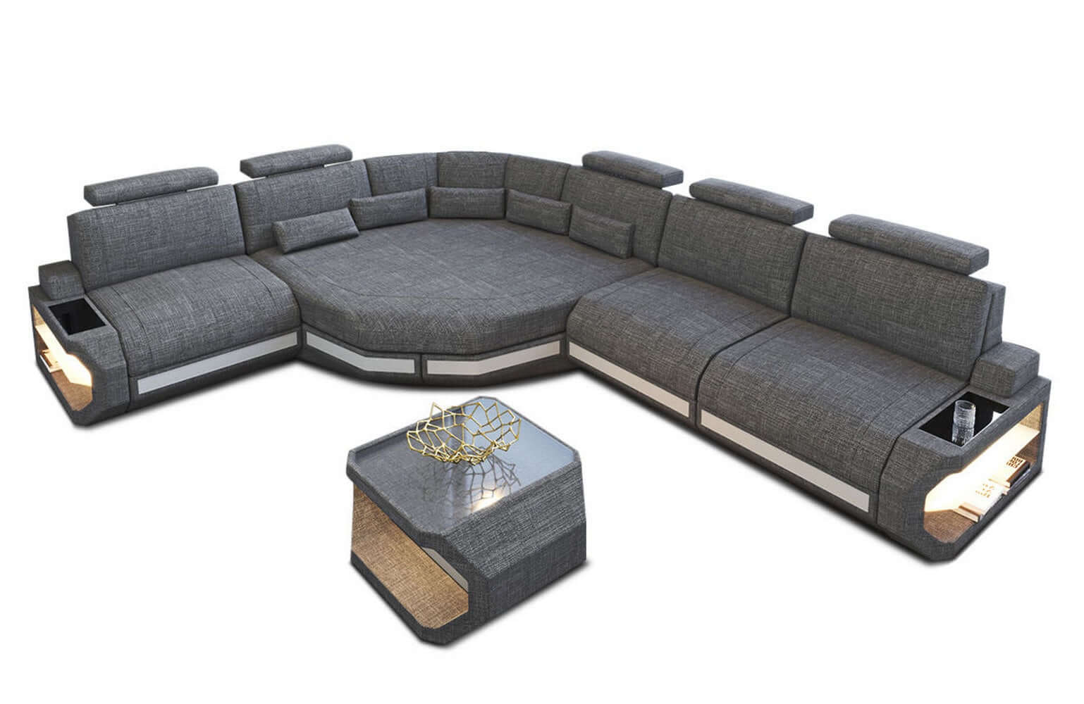 Stoffsofa Asti L-Form – Komfort & Stil