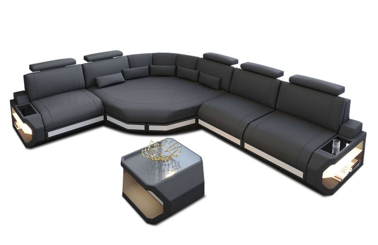Stoffsofa Asti L-Form – Komfort & Stil