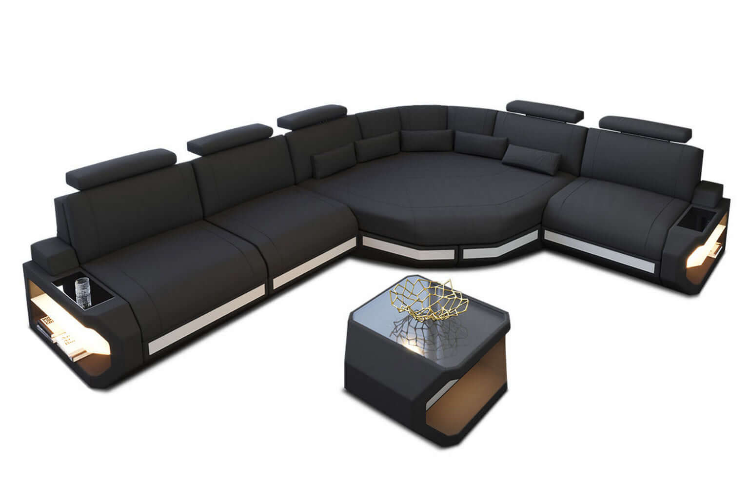 Stoffsofa Asti L-Form – Komfort & Stil