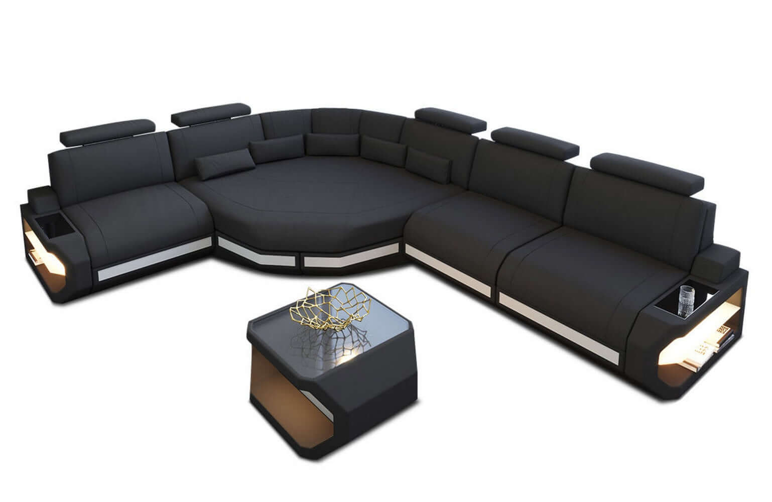 Stoffsofa Asti L-Form – Komfort & Stil