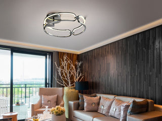 Deckenlampe Colette Chrom – Elegantes Design - Ansicht 1