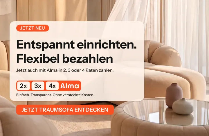 Sofa oder Bett auf Raten kaufen -Handy