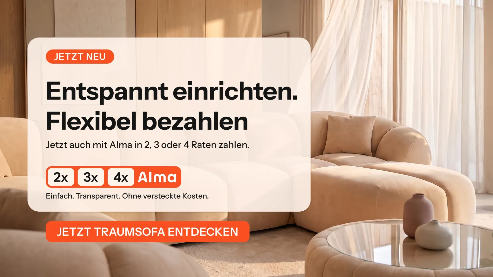 Sofa oder Bett auf Raten kaufen
