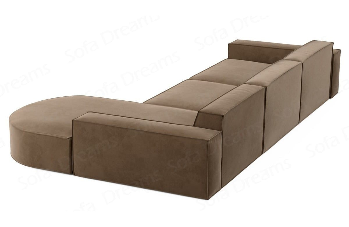 Polster Ecksofa Alegranza L-Kurz – Modern & Komfortabel Braun