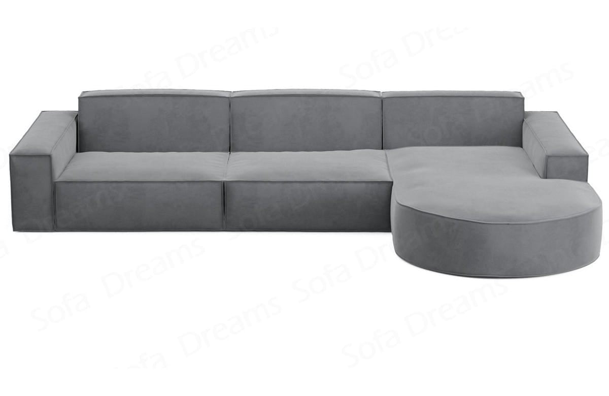 Polster Ecksofa Alegranza L-Kurz – Modern & Komfortabel Hellgrau