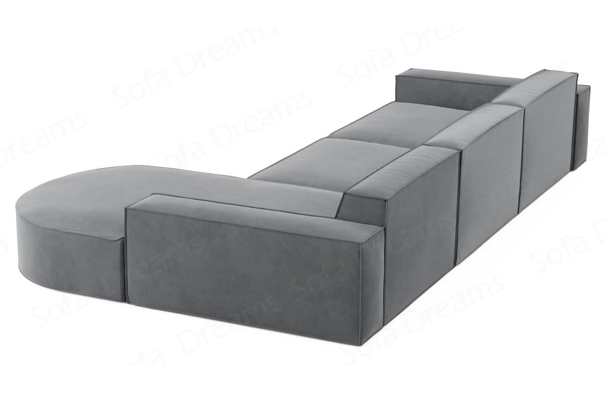 Polster Ecksofa Alegranza L-Kurz – Modern & Komfortabel Hellgrau