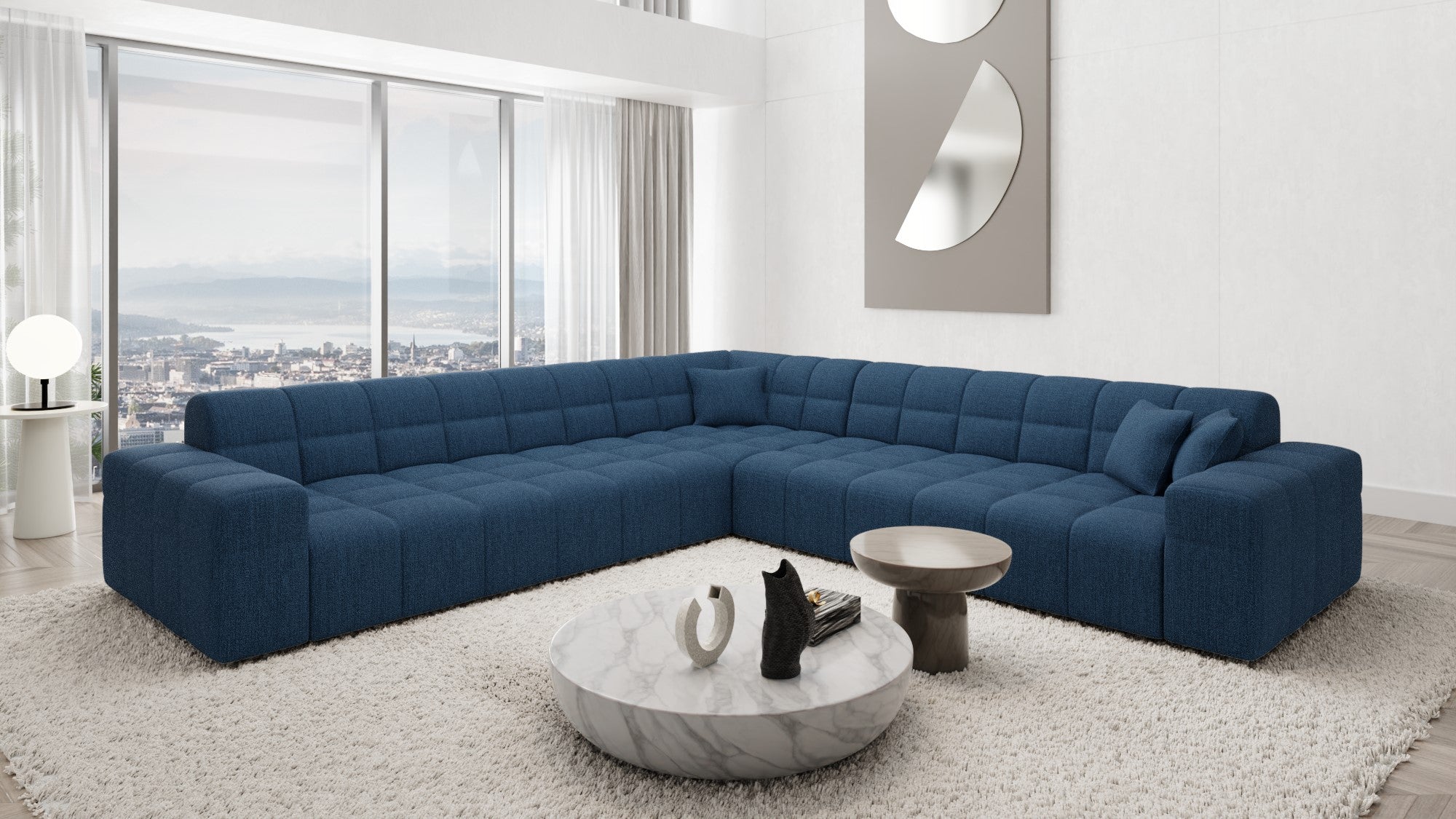 Ecksofa Ibiza Stoff – Modern & Bequem