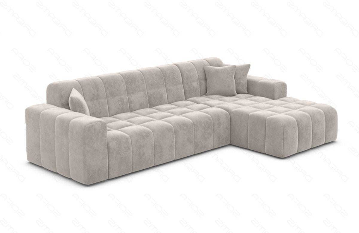 Polster Ecksofa Ibiza L-Kurz – Komfort & Design Sand