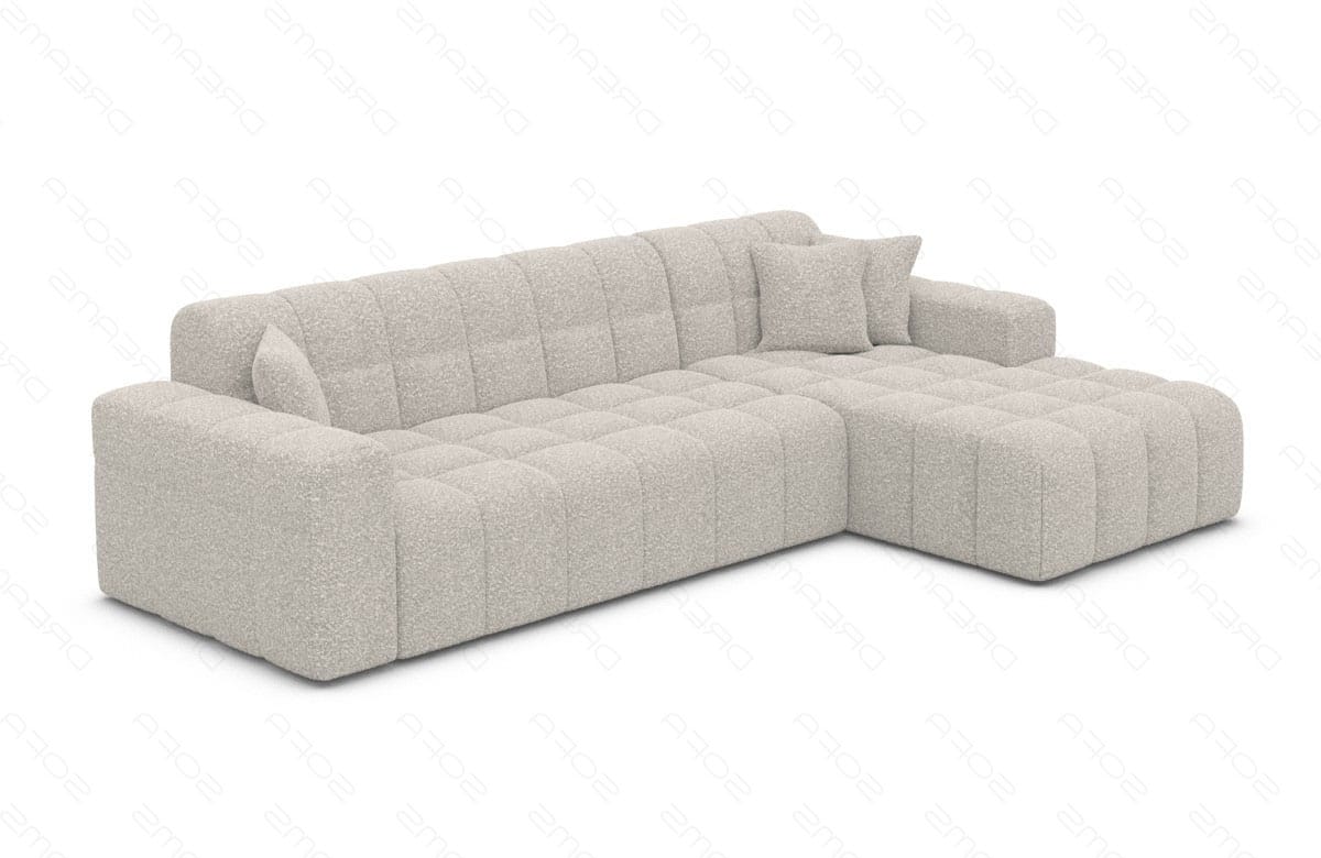 Polster Ecksofa Ibiza L-Kurz – Komfort & Design Pearl