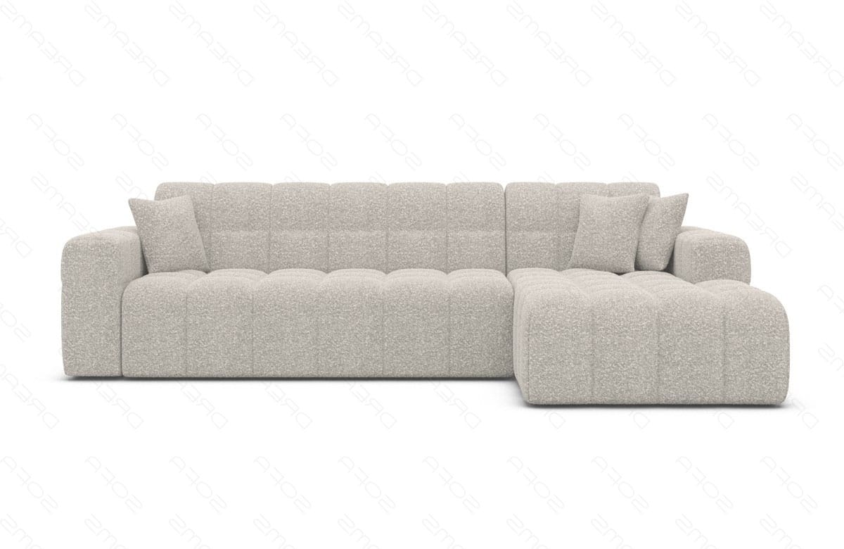 Polster Ecksofa Ibiza L-Kurz – Komfort & Design Pearl