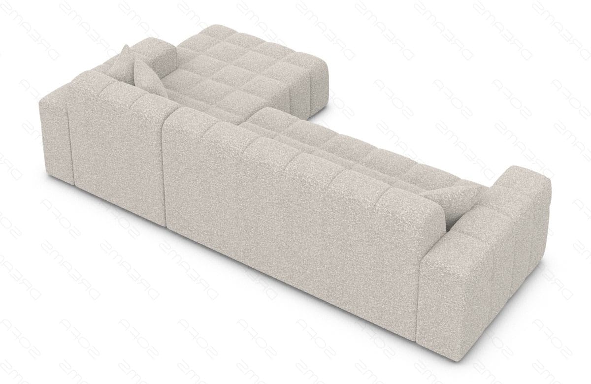 Polster Ecksofa Ibiza L-Kurz – Komfort & Design Pearl
