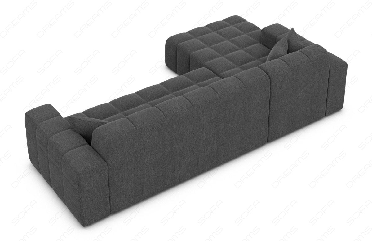 Polster Ecksofa Ibiza L-Kurz – Komfort & Design Anthrazit
