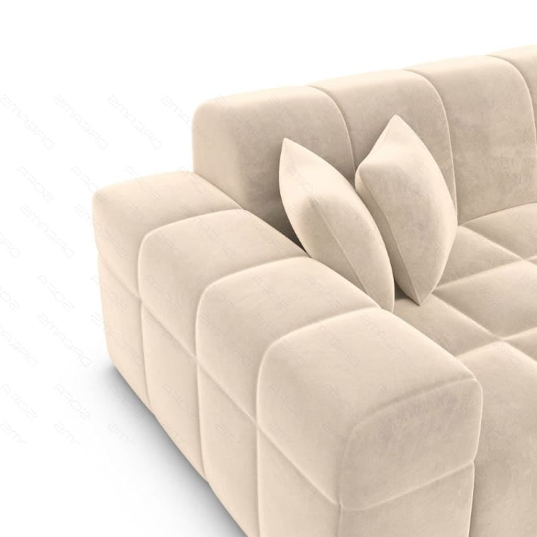 Polster Ecksofa Ibiza L-Kurz – Komfort & Design Beige