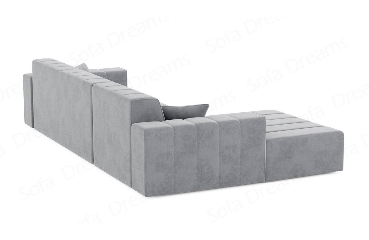 Polster Ecksofa Gran Canaria L-Kurz – Modern & Bequem Hellgrau