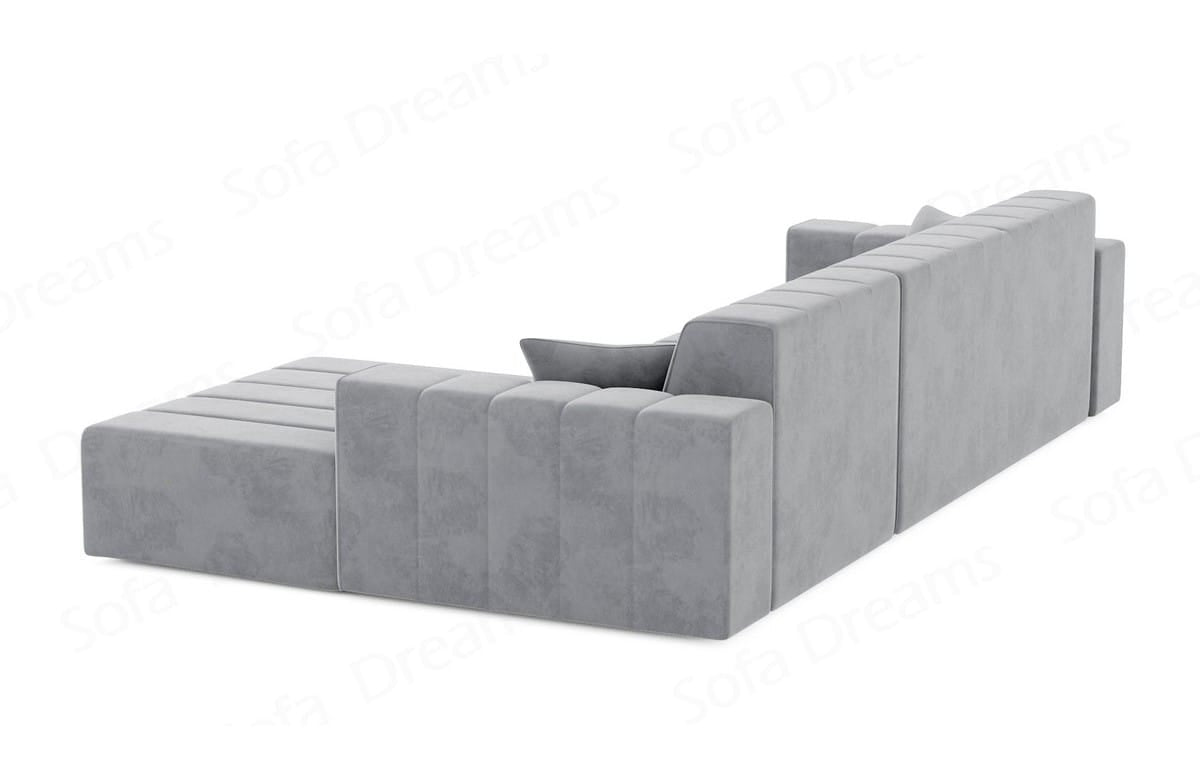Polster Ecksofa Gran Canaria L-Kurz – Modern & Bequem Hellgrau