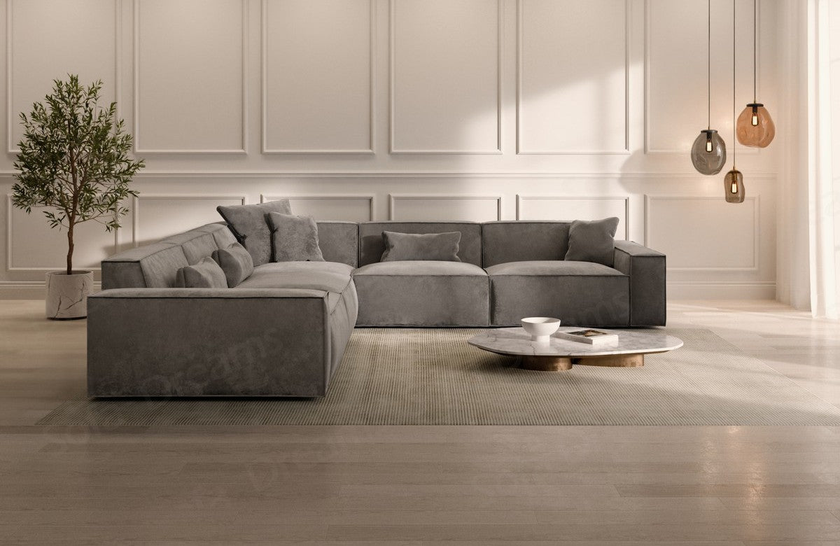 Ecksofa Formenta Stoff – Modern & Bequem