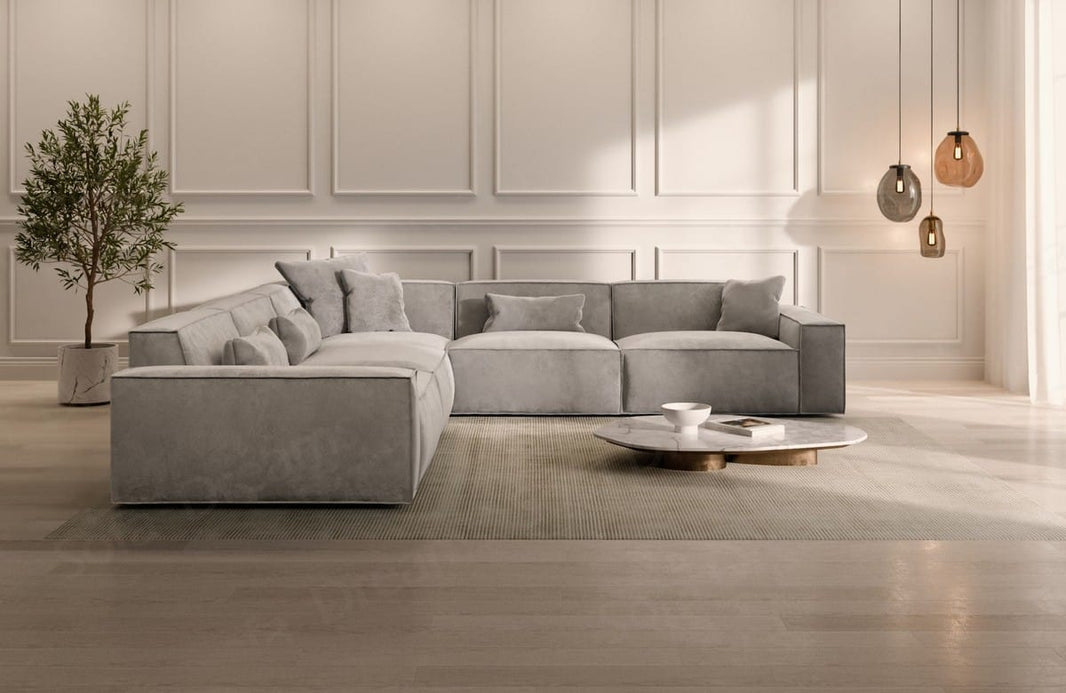 Ecksofa Formenta L-Form aus Stoff
