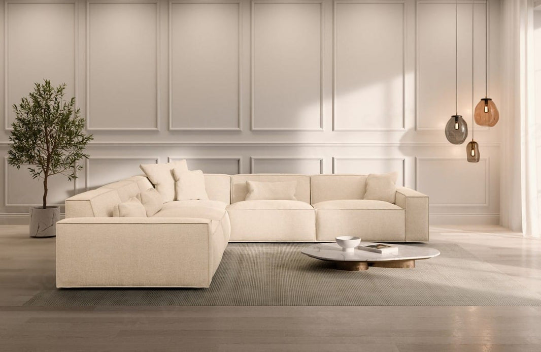 Ecksofa Formenta L-Form aus Stoff