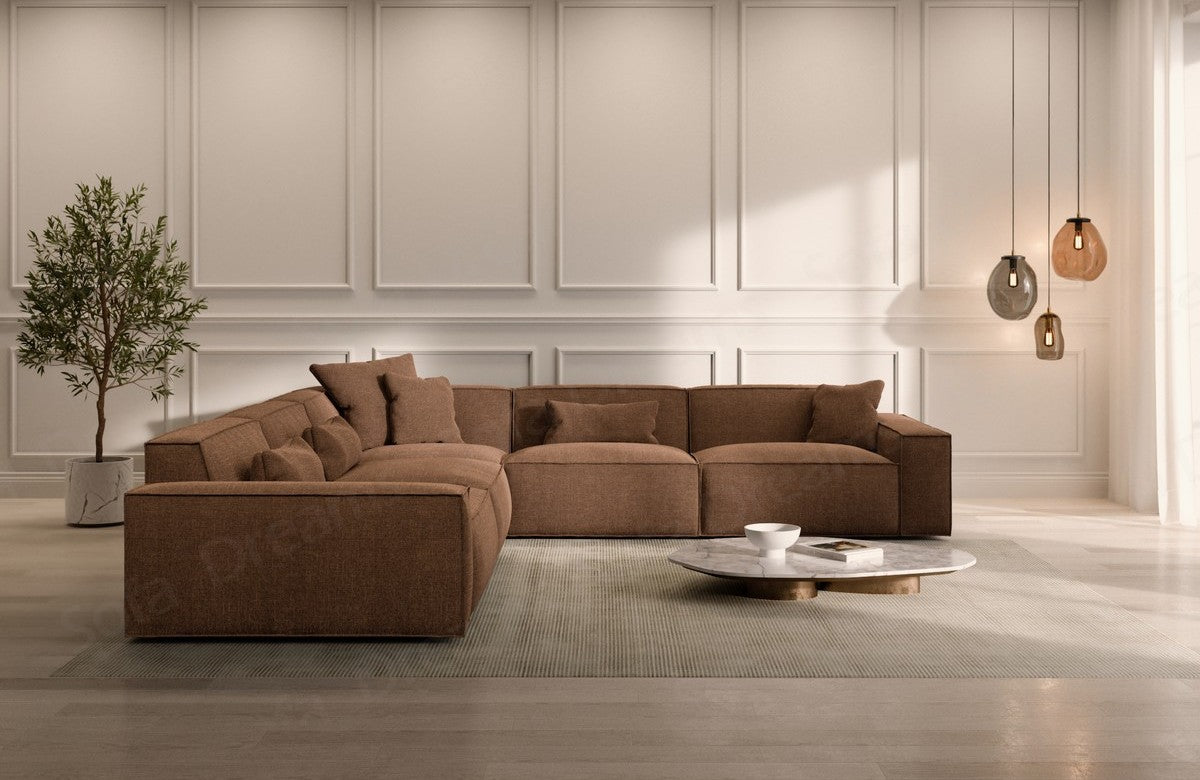 Ecksofa Formenta Stoff – Modern & Bequem