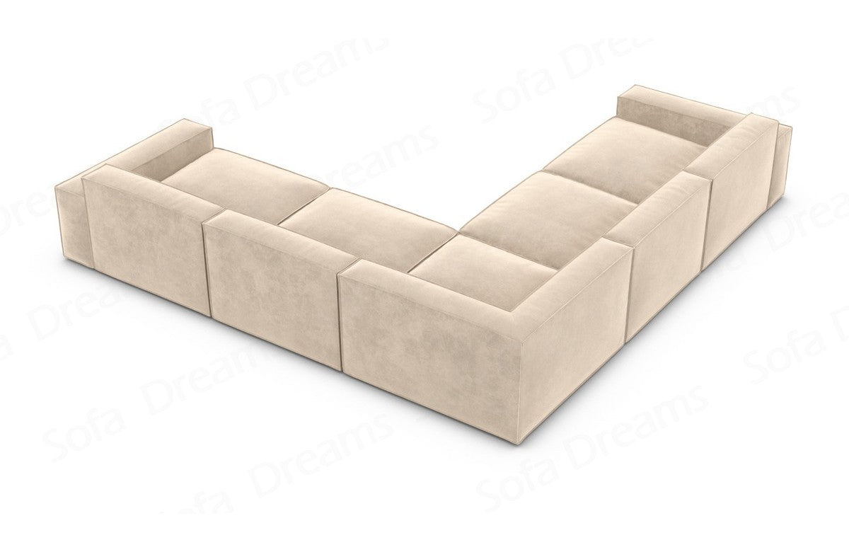 Ecksofa Formenta Stoff – Modern & Bequem Beige