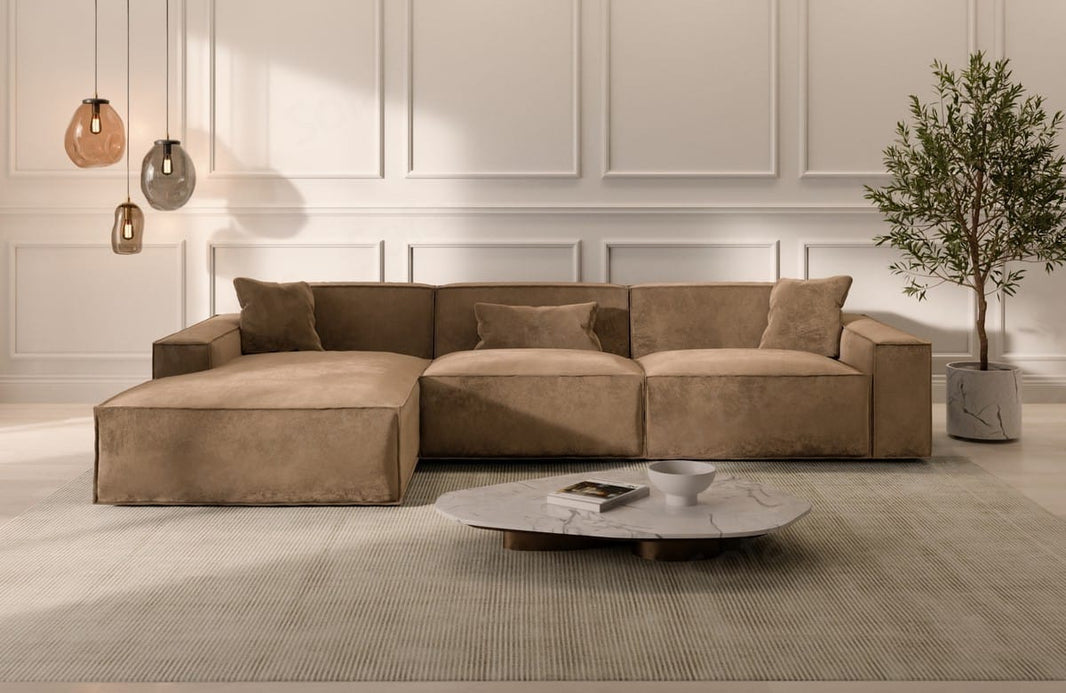 Stoff Ecksofa Formenta L-Form