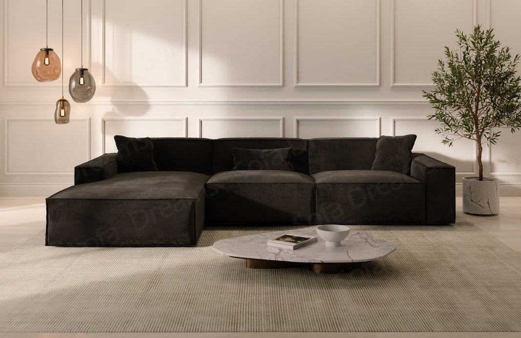 Stoff Ecksofa Formenta L-Form