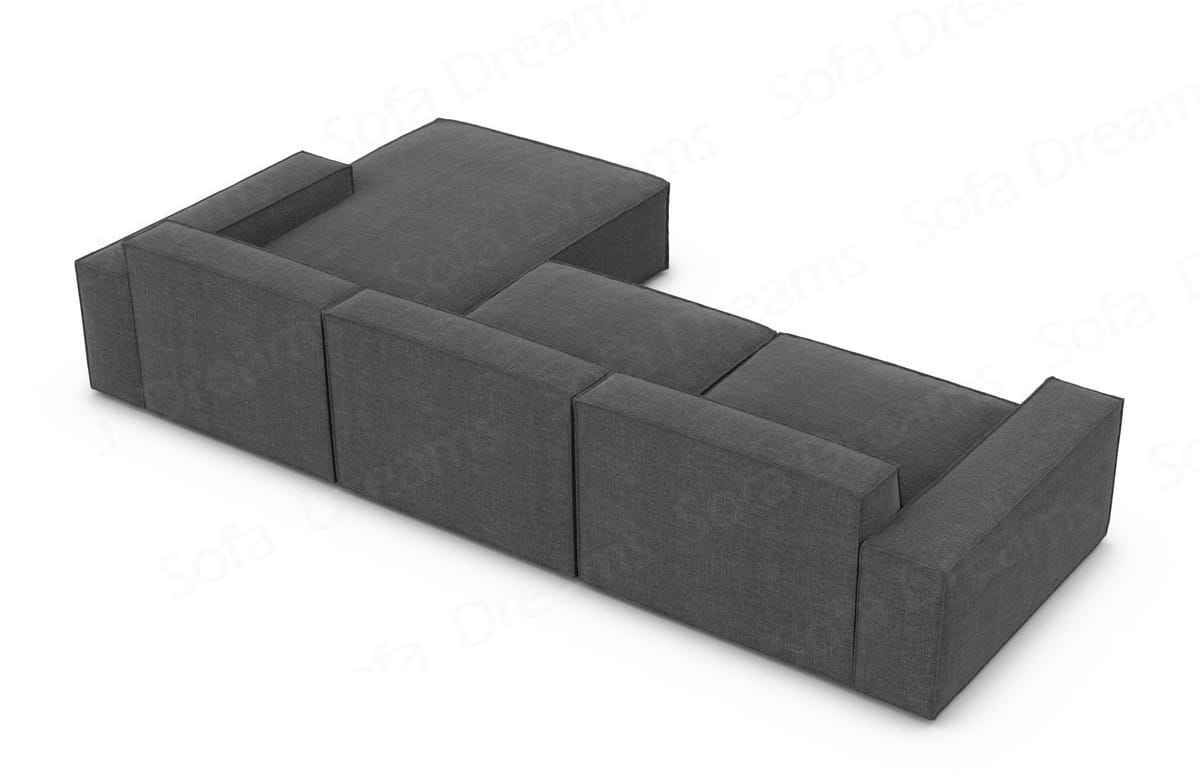 Stoff Ecksofa Formenta L-Form Anthrazit
