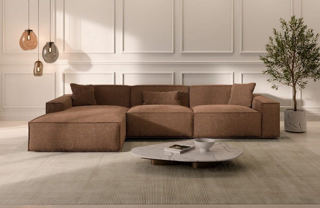 Stoff Ecksofa Formenta L-Form