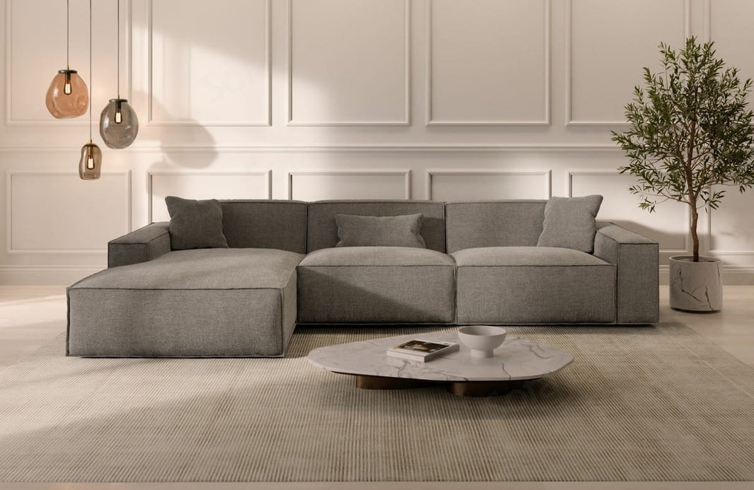 Stoff Ecksofa Formenta L-Form