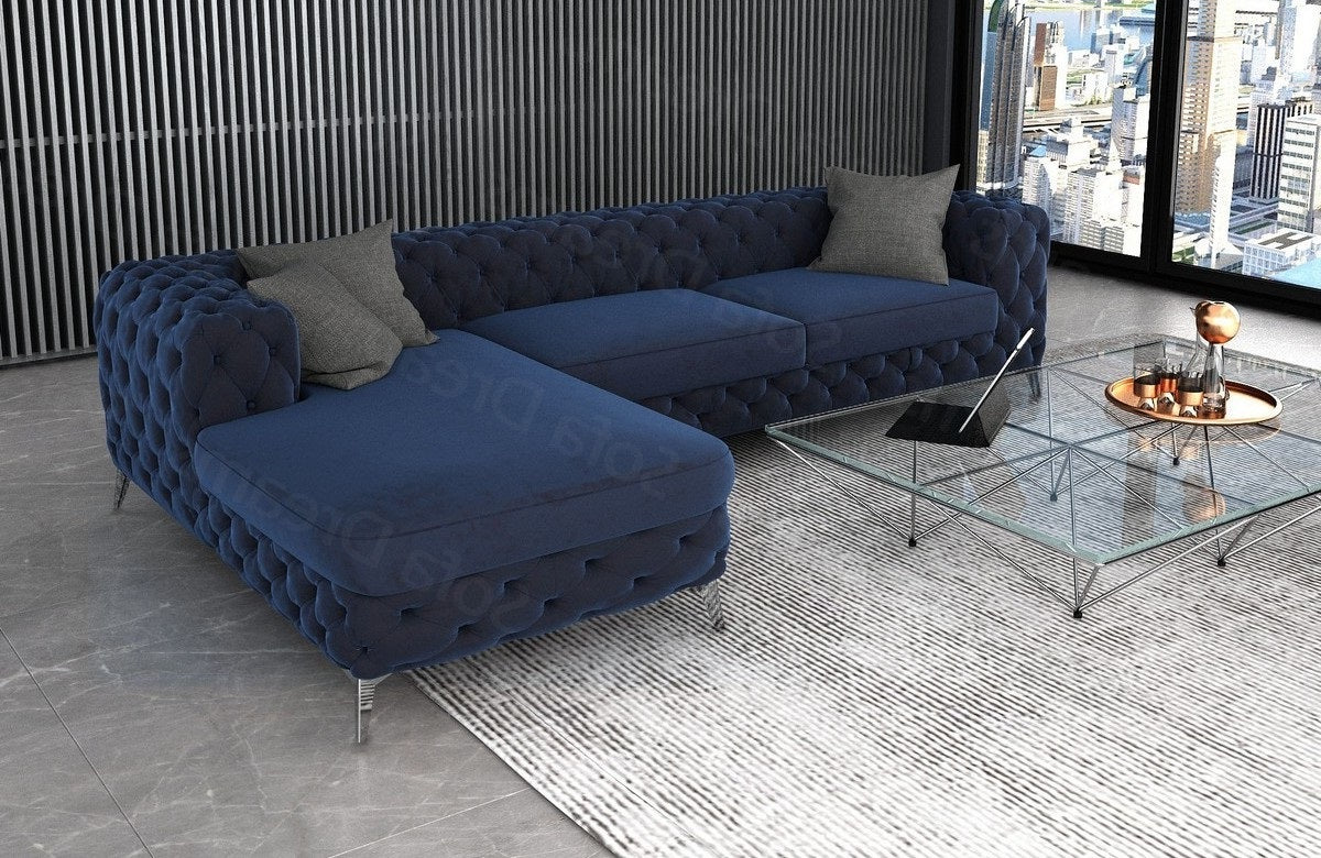Polster Ecksofa Cordoba L-Form Kurz – Modern & Bequem