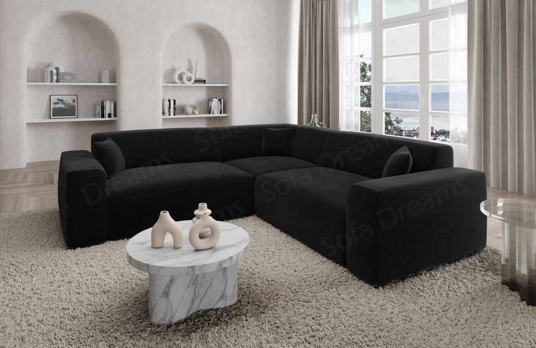 Ecksofa Mallorca L-Form aus Stoff