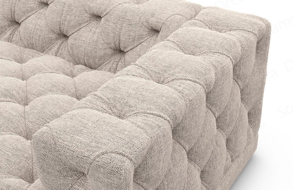 Polster Ecksofa Palma in L-Form Beige