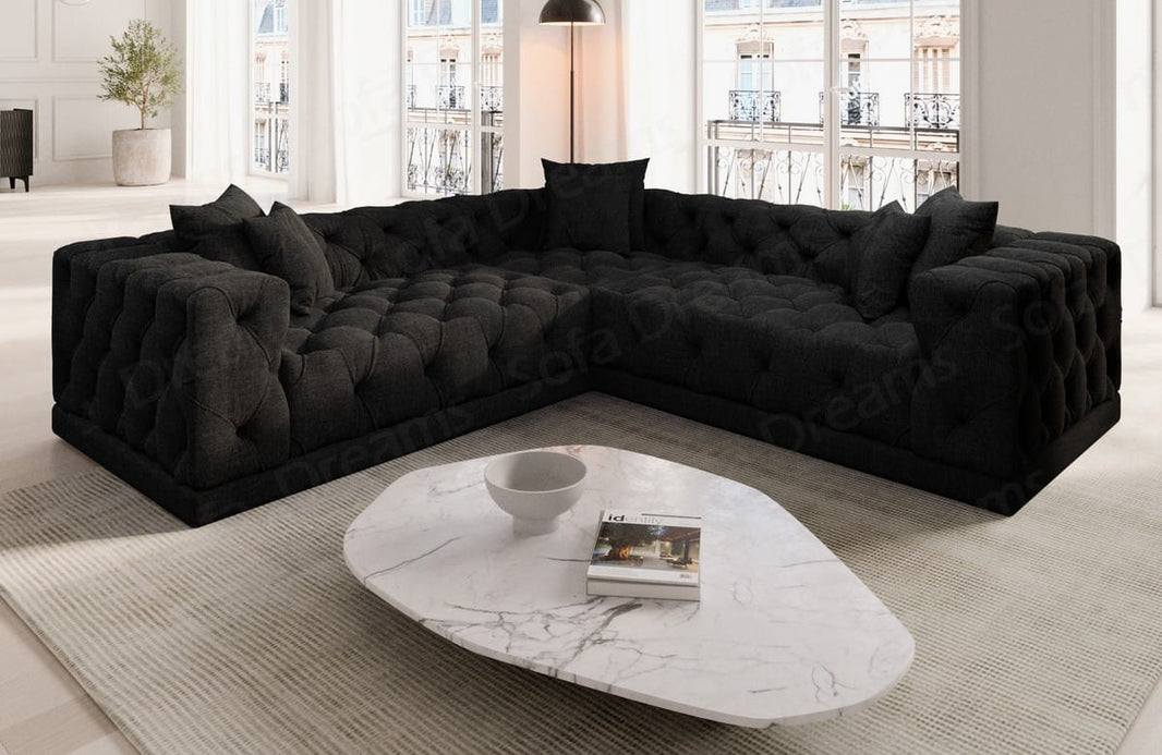 Ecksofa Palma L Form aus Stoff
