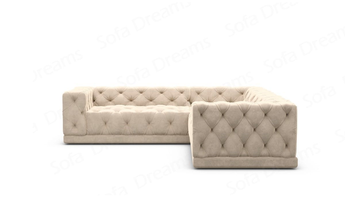 Polster Ecksofa Palma in L-Form Beige