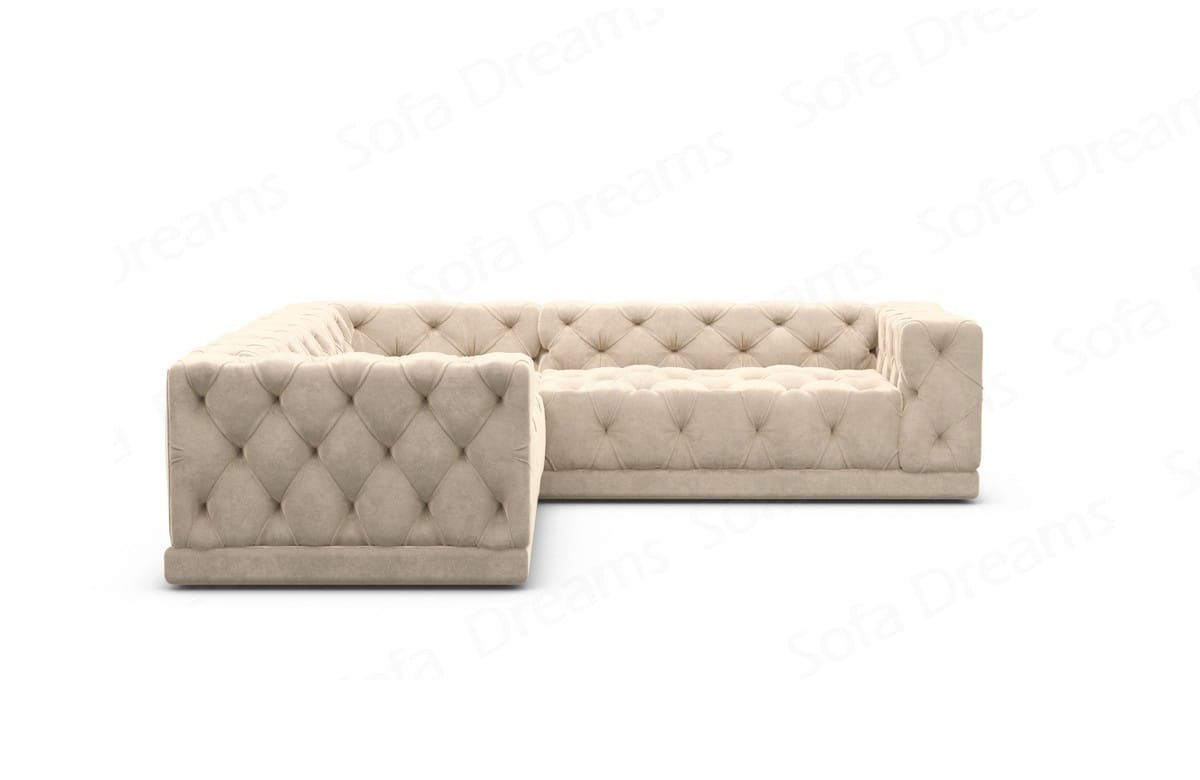 Polster Ecksofa Palma in L-Form Beige
