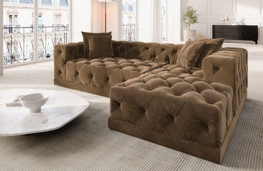 Stoff Ecksofa Palma L-Form