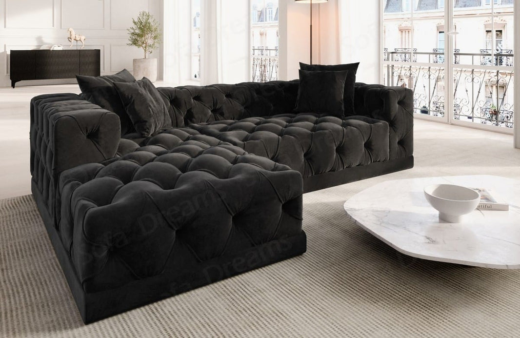 Stoff Ecksofa Palma L-Form