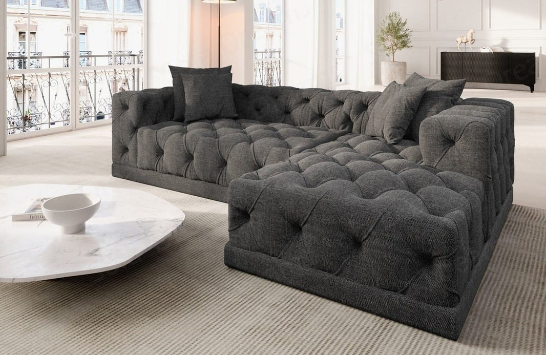Stoff Ecksofa Palma L-Form