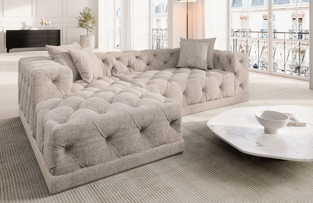 Stoff Ecksofa Palma L-Form